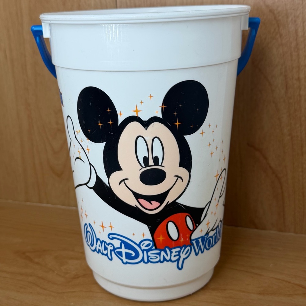 Vintage Walt Disney World Magic Kingdom Mickey Mouse Bucket 1992/1993